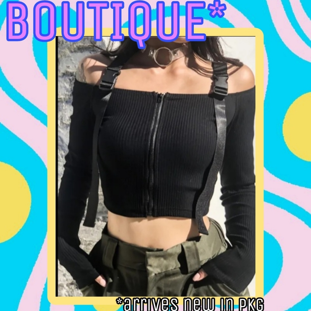 Open-shoulder Top